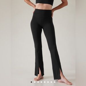 Athleta Ultra High Rise Split Hem Flare Pant - Small Tall
